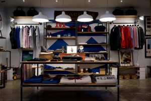 Store with cloths 